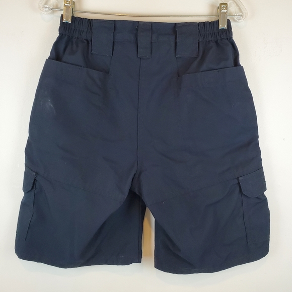 Propper Tactical Utility Shorts Size 30 Mens Canvass Ripstop Navy Blue - Picture 2 of 8